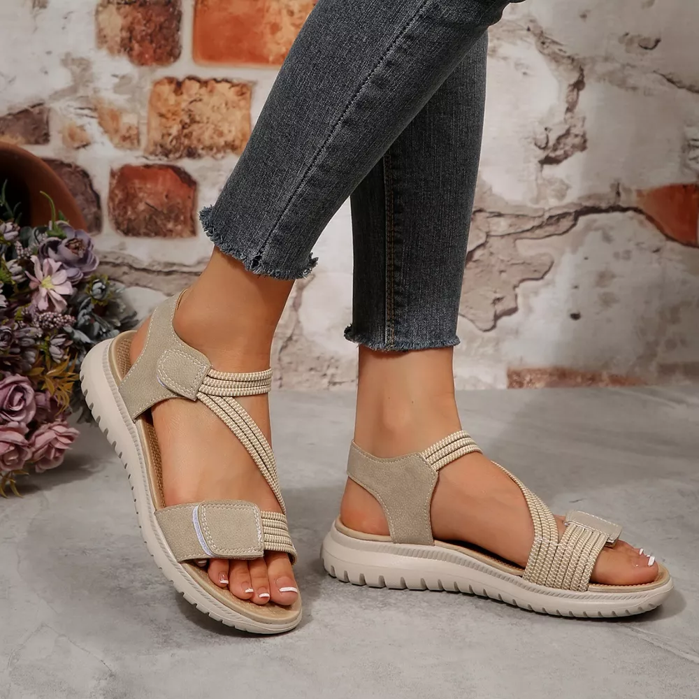 Open Toe Wedge Sandals, image 2