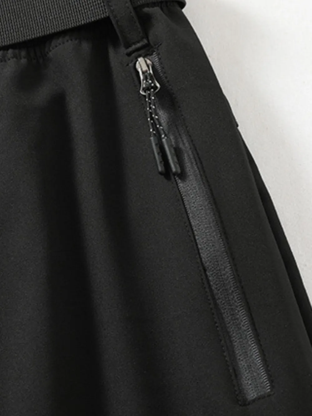 Men's Plus Size Solid Loose Fit Pants, image 9