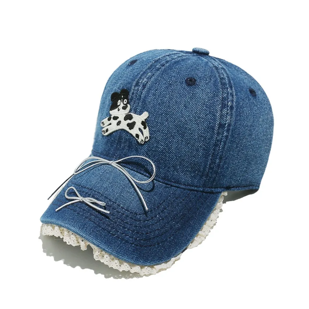 Dog Bow Adjustable Baseball Cap, image 9