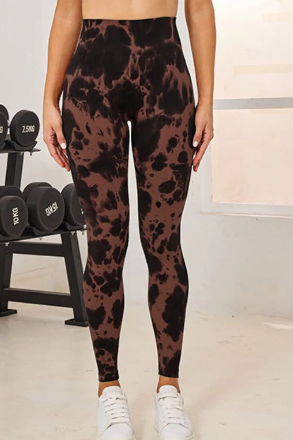 Tie-Dye High Waist Active Leggings, image 2