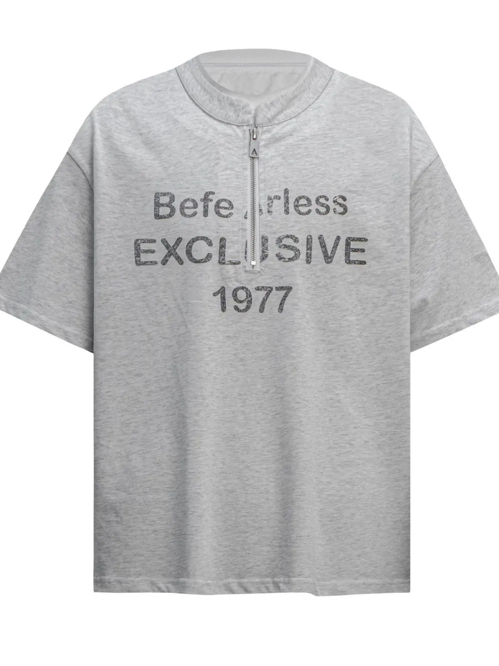 Men's Quarter Zip Short Sleeve T-Shirt, image 7