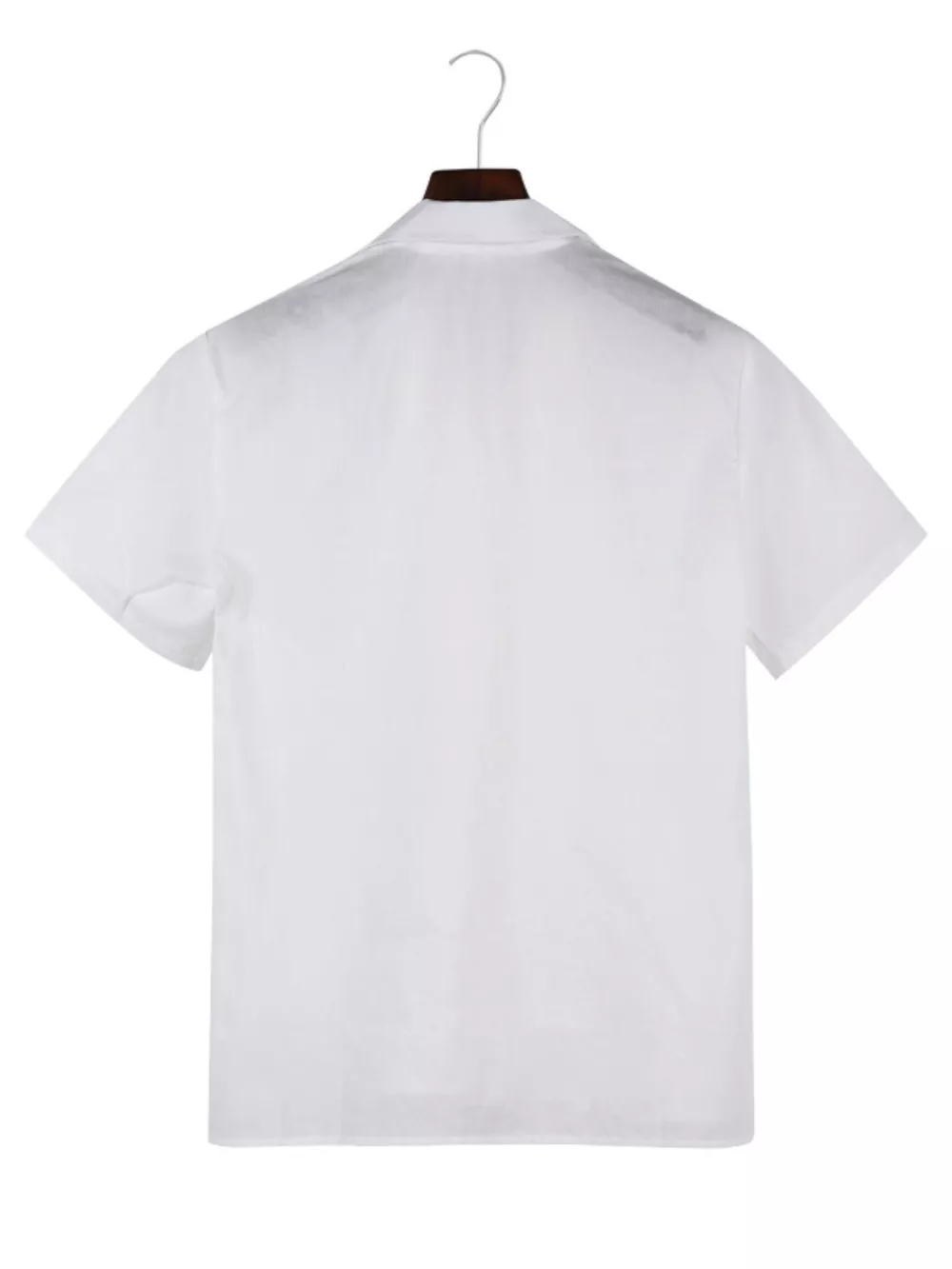 Men's Full Size Casual Short-Sleeve Shirt Plus SIze, image 3