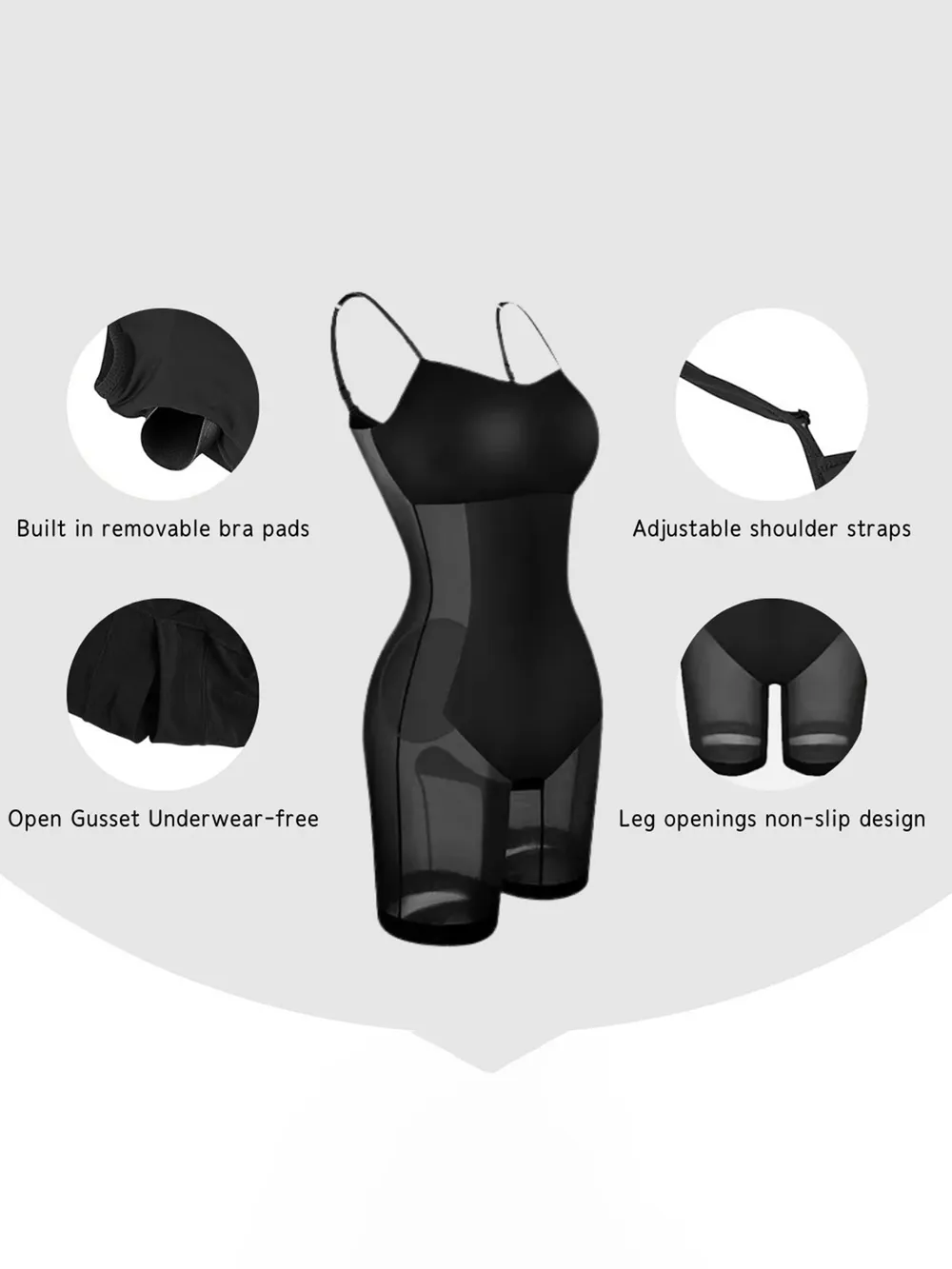 Built-In Shapewear Sleeveless Maxi Dress, image 2