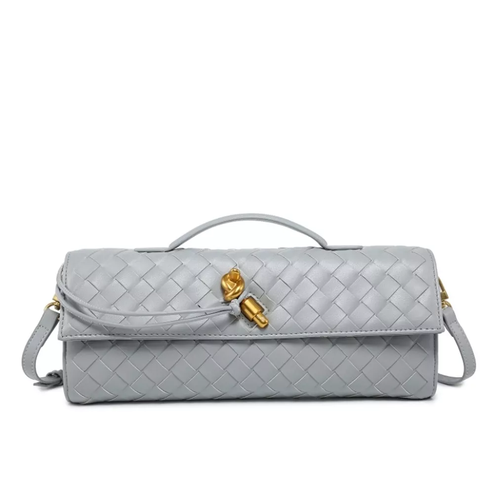 Woven Leather Wristlet, image 6