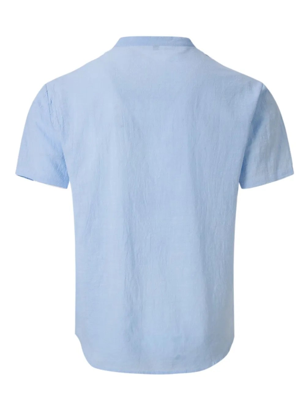 Men's Full Size Button Detail Short Sleeve Polo Plus Size, image 8