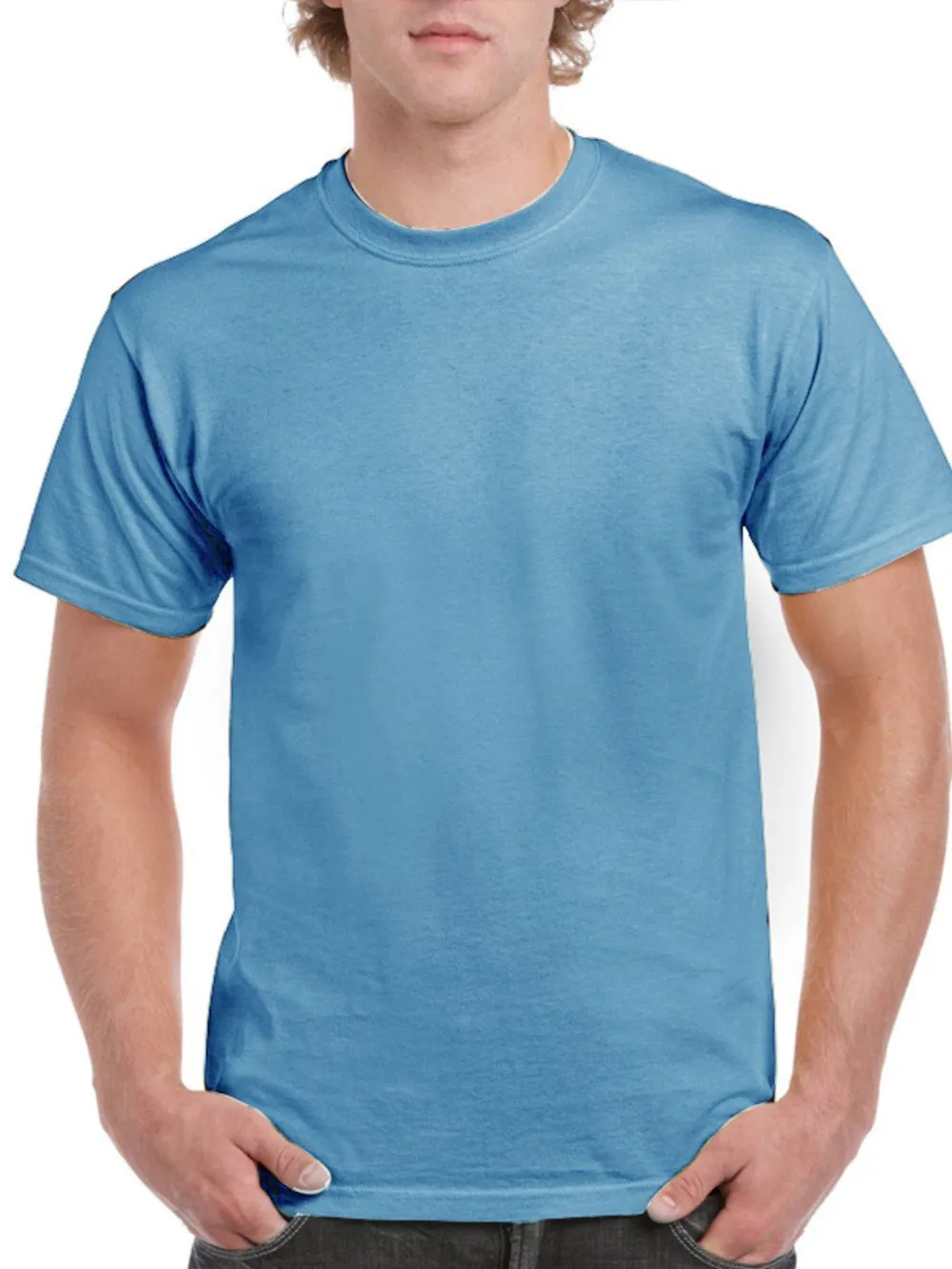 Men‘s Classic Crew Neck Cotton T-Shirt, image 3