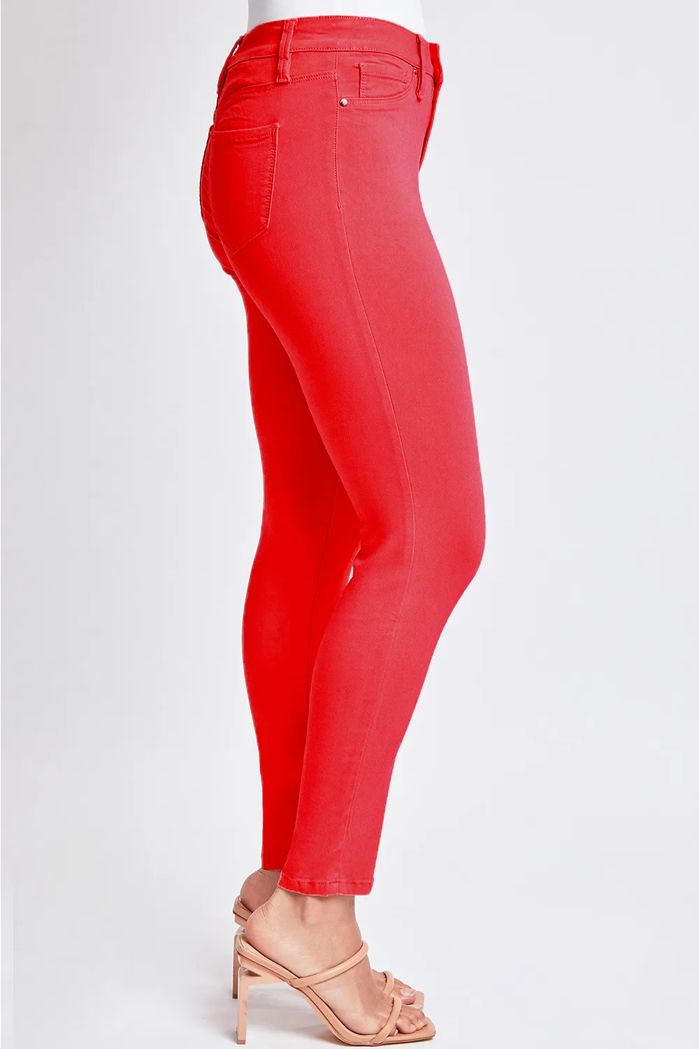 Full Size Hyperstretch Mid-Rise Skinny Jeans, image 2