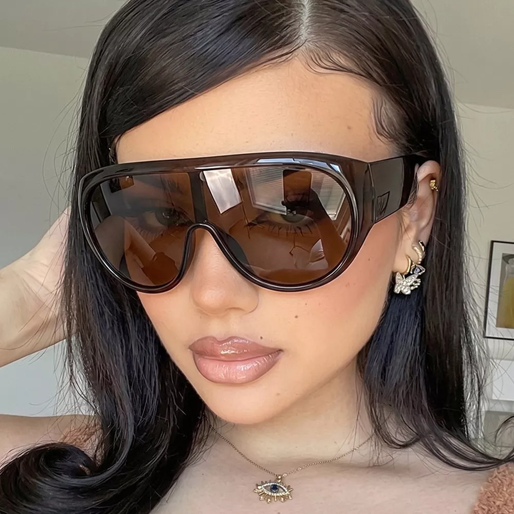 Oversized Tinted Lenses Sunglasses, image 2