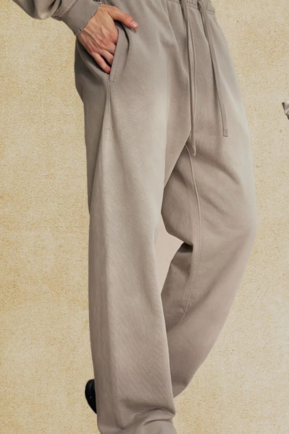 Men's Drawstring Baggy Pants, image 6