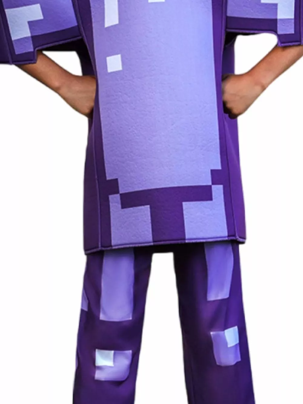 Children's Minecraft Pixelated Print Costume Set, image 15