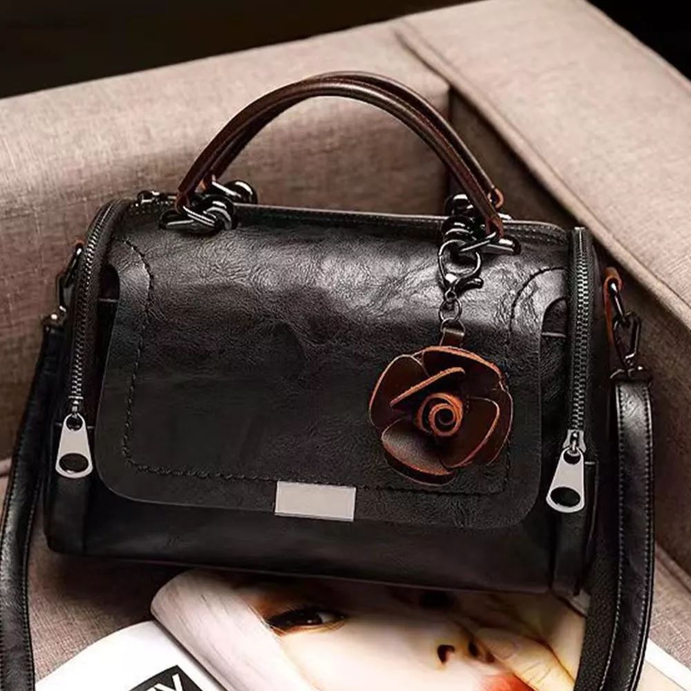 PU Leather Flap Crossbody Bag, image 8