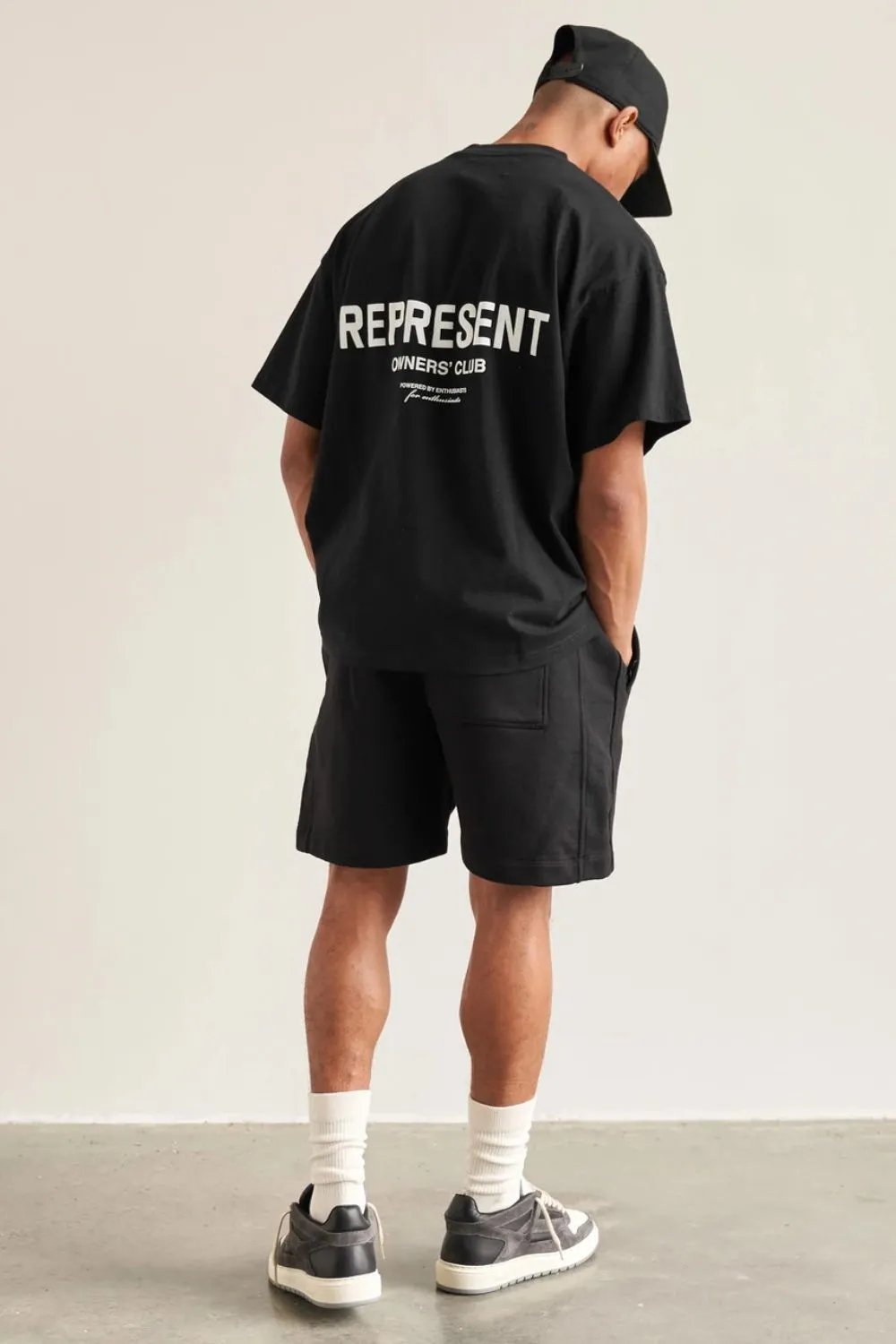 Men's Plus Size Letter Round Neck Half Sleeve T-Shirt