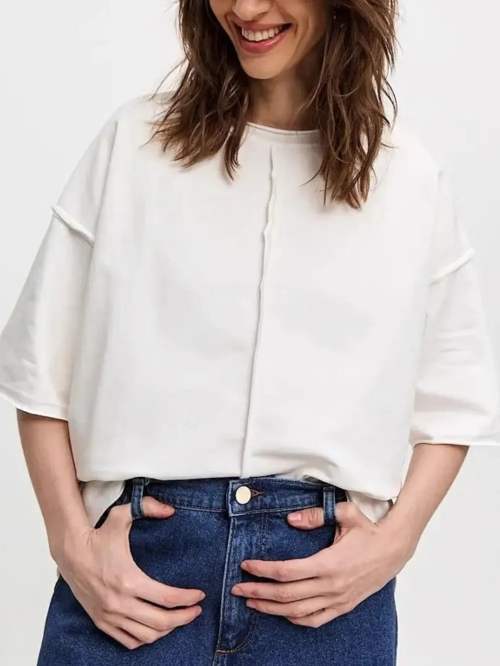 Round Neck Half Sleeve T-Shirt, image 15