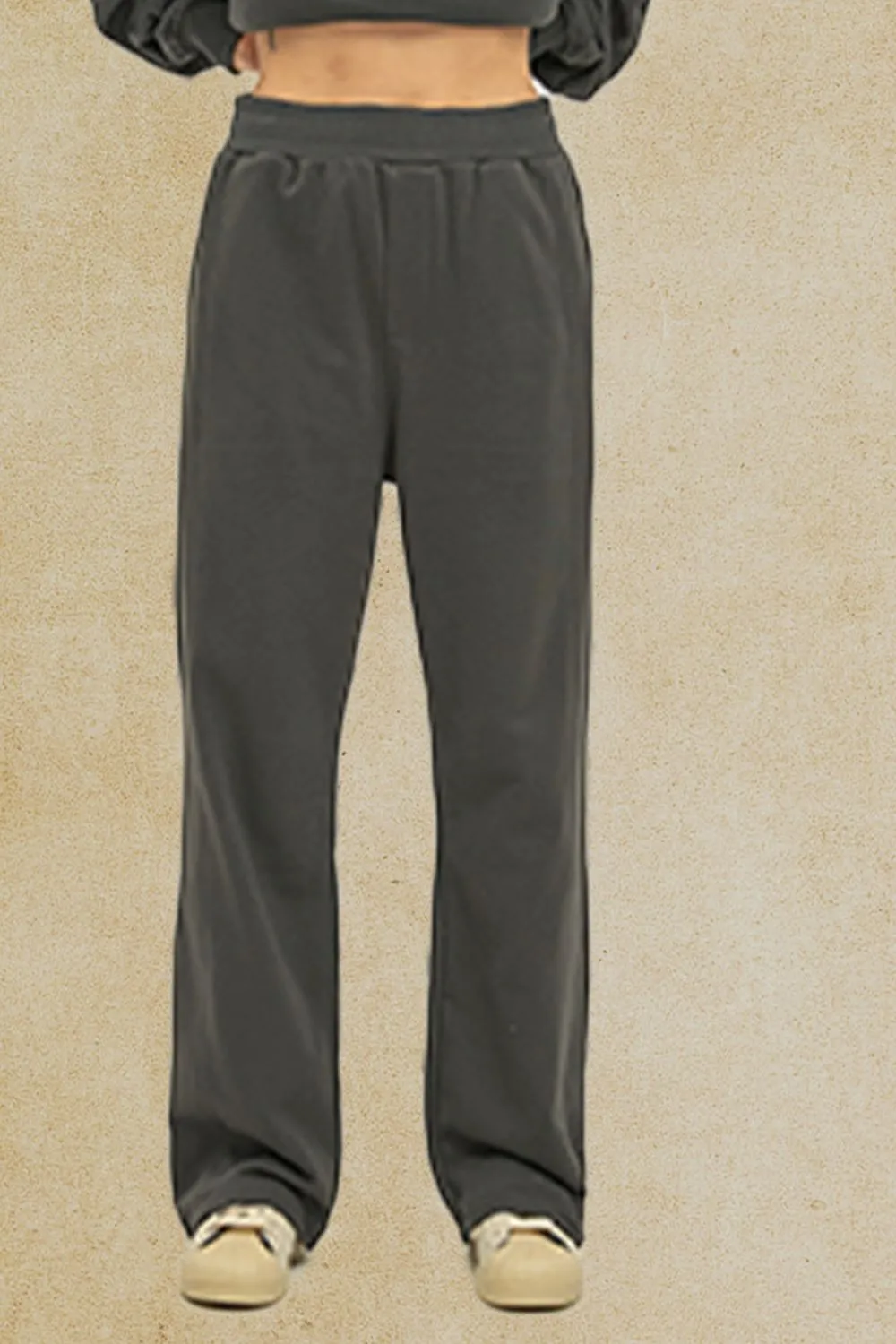 Men's Elastic Waist Pants with Pockets, image 3