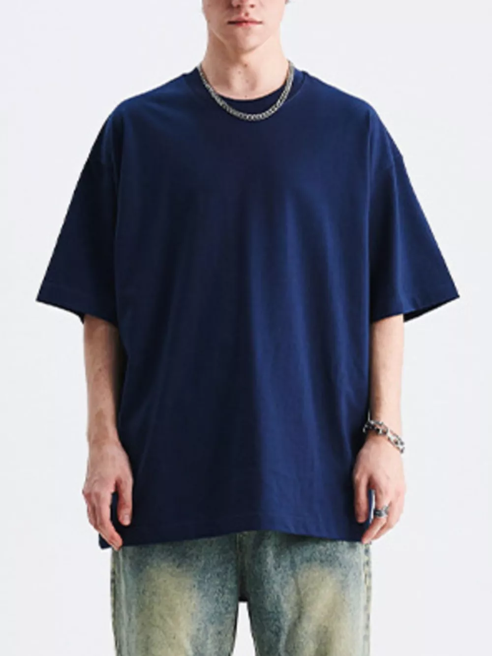 Men's Round Neck Half Sleeve T-Shirt, image 11