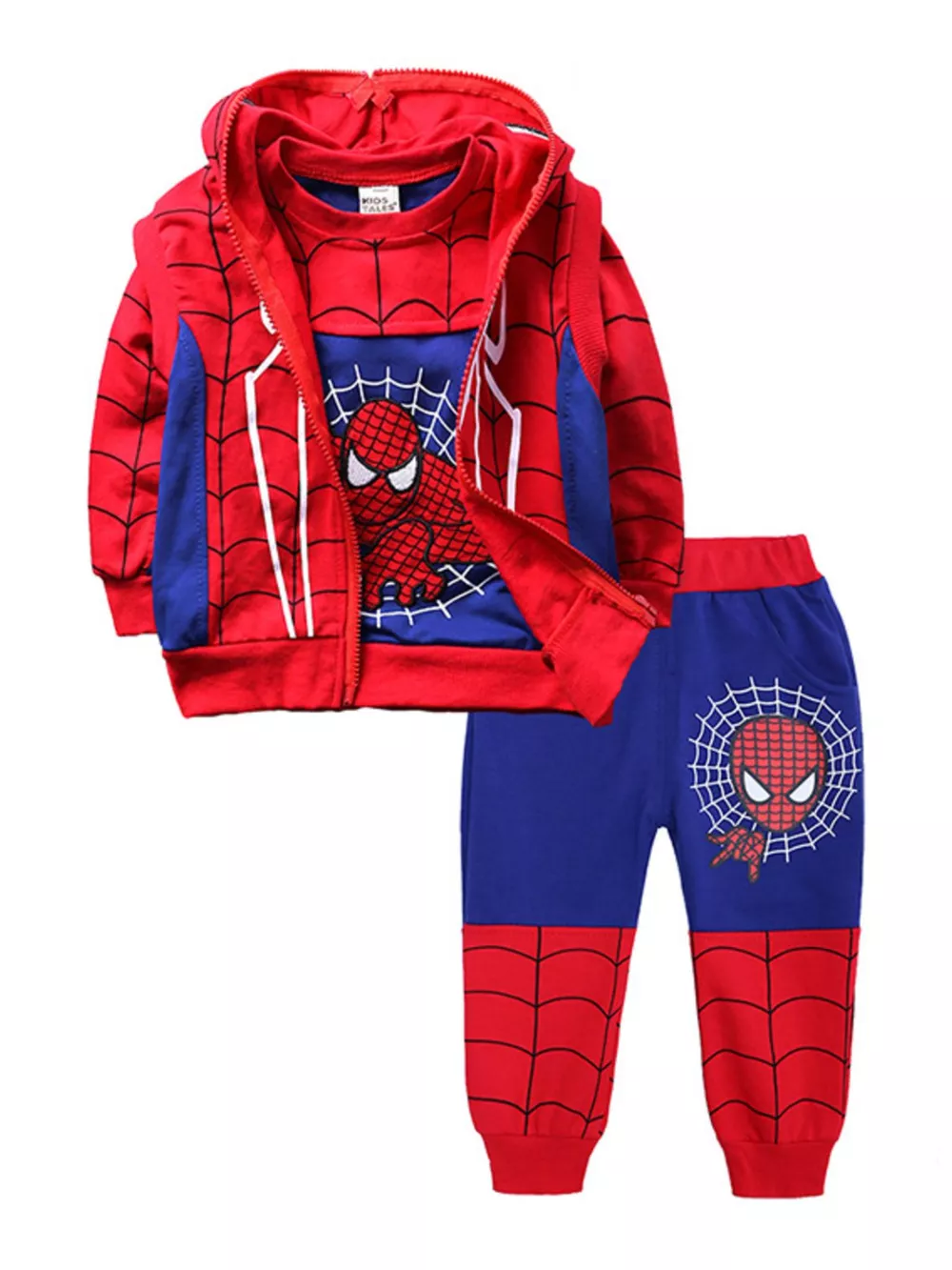 Children's Spiderman 3-Piece Outfit Set, image 3