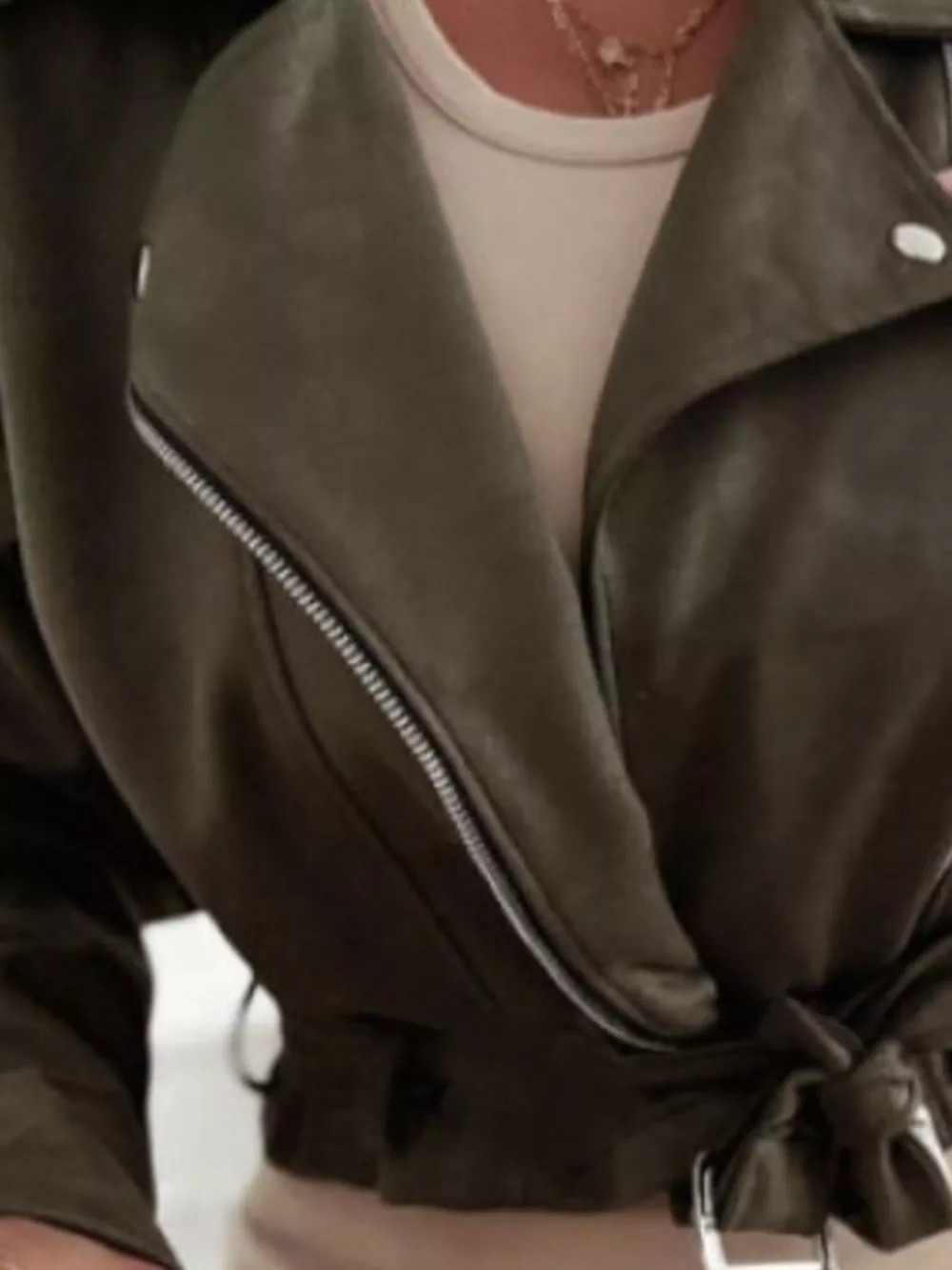 Zip Up Cropped Jacket, image 6