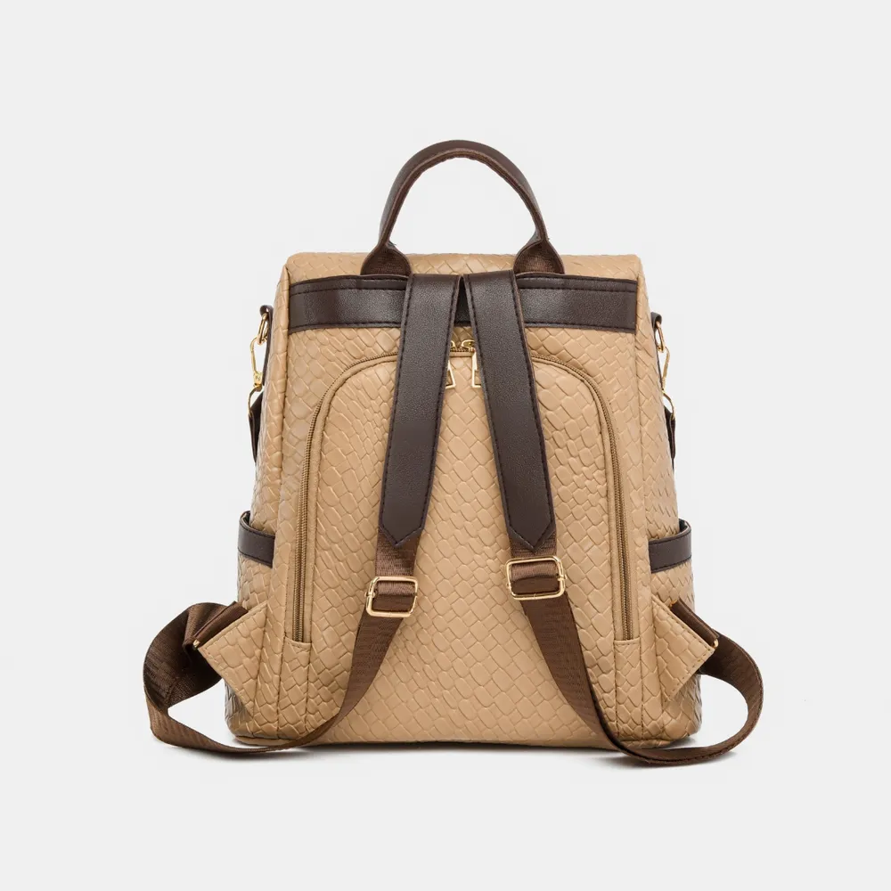 PU Leather Backpack Bag, image 15