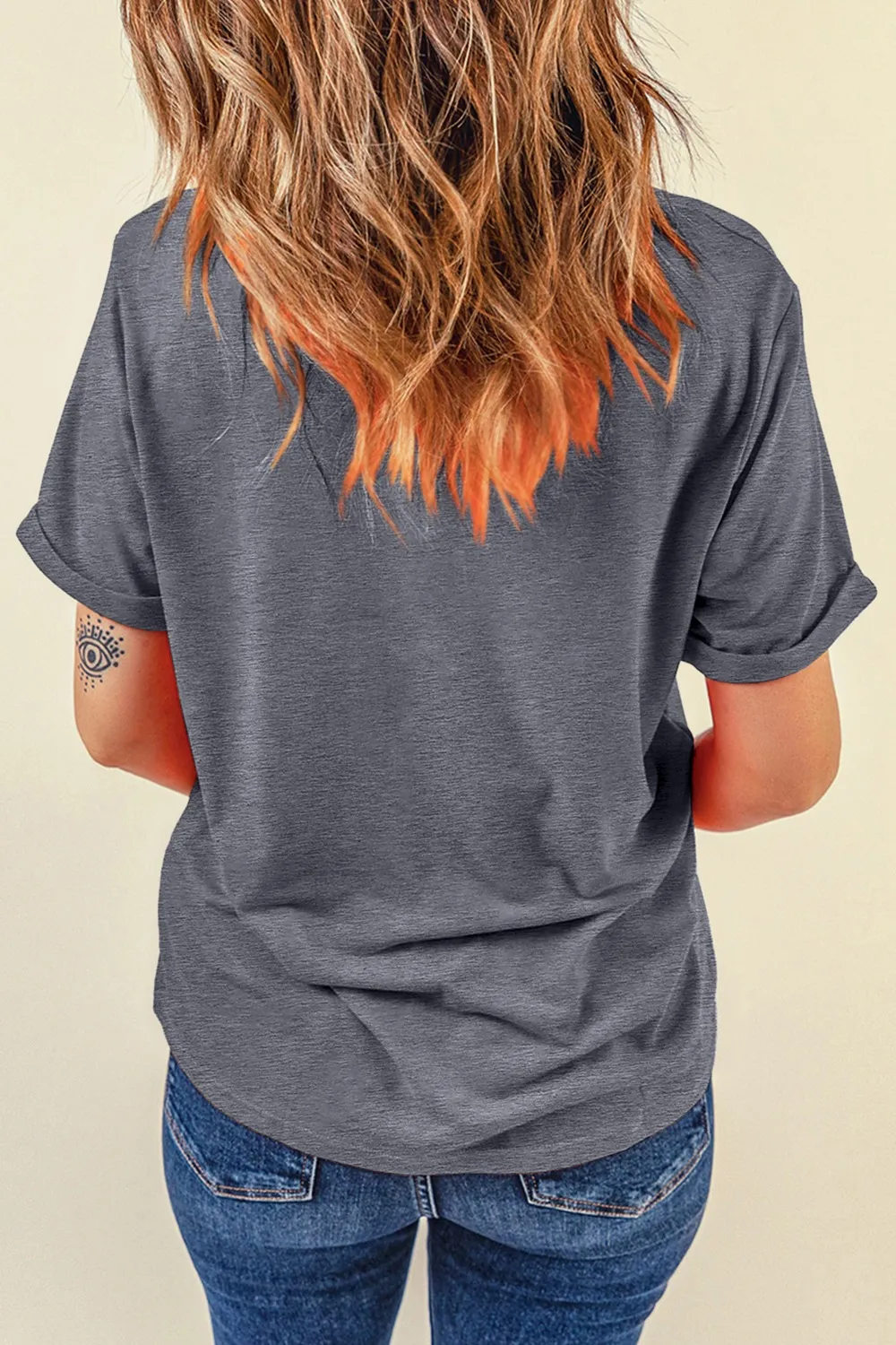 Redeo Check Spades Western Graphic T Shirt, image 2