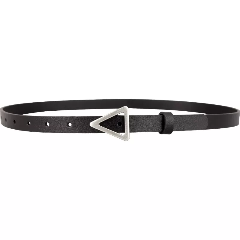 Triangle Buckle Skinny Belt, image 4