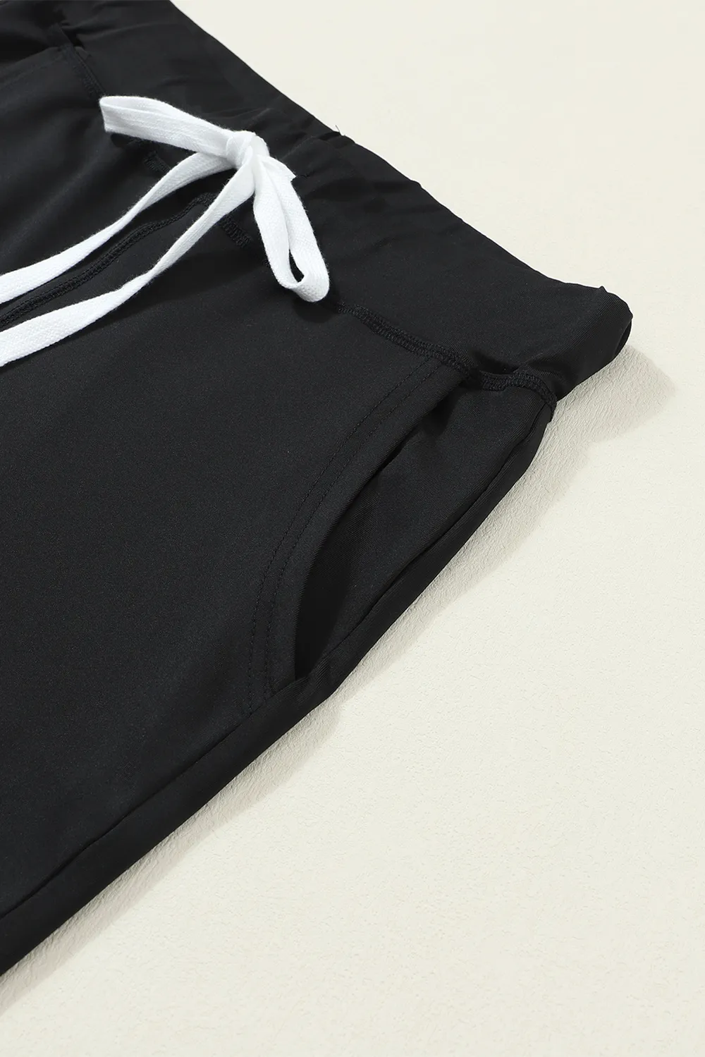 Drawstring Joggers with Pockets, image 2
