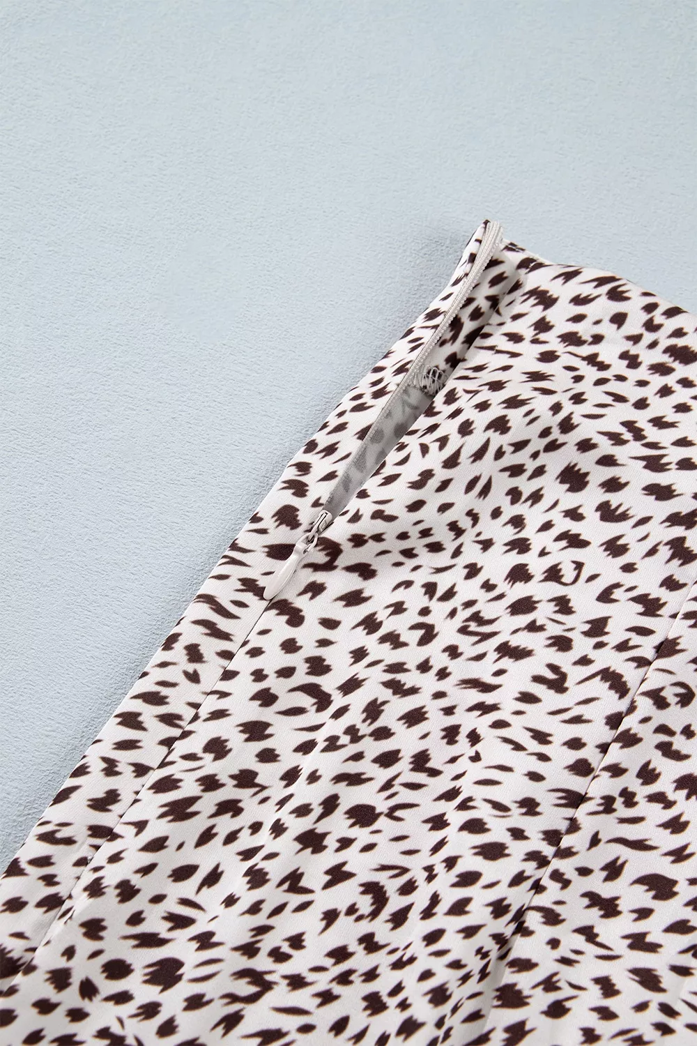 Slit Animal Print Skirt, image 6