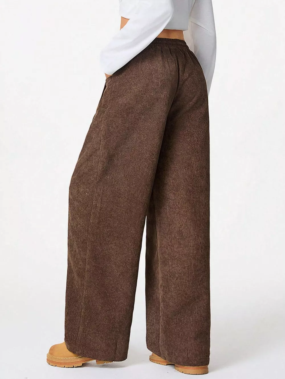 Corduroy Wide Leg Pants, image 3