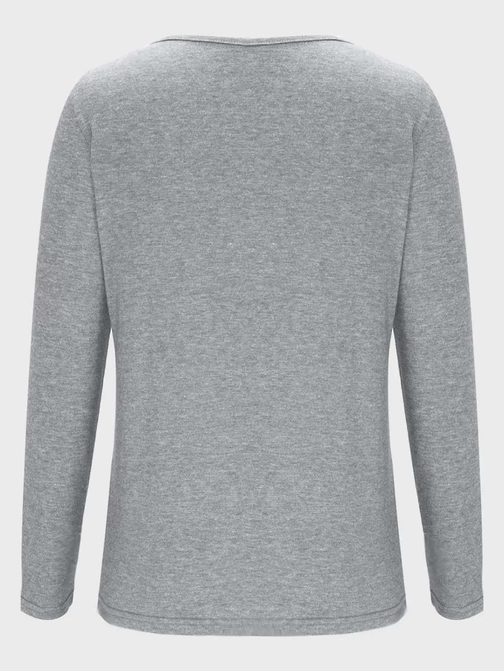 Crisscross V-Neck Long Sleeve T-Shirt, image 16