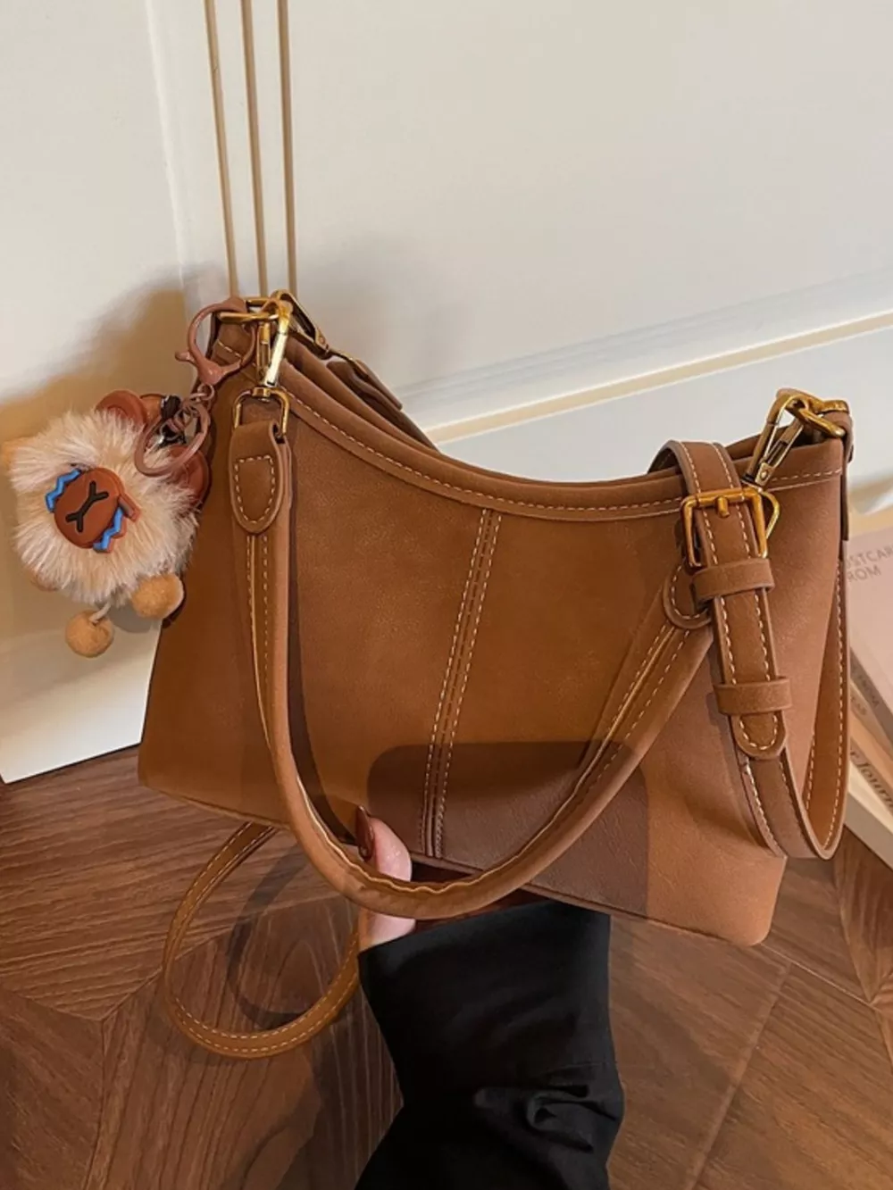 Adjustable Strap Shoulder Bag, image 2