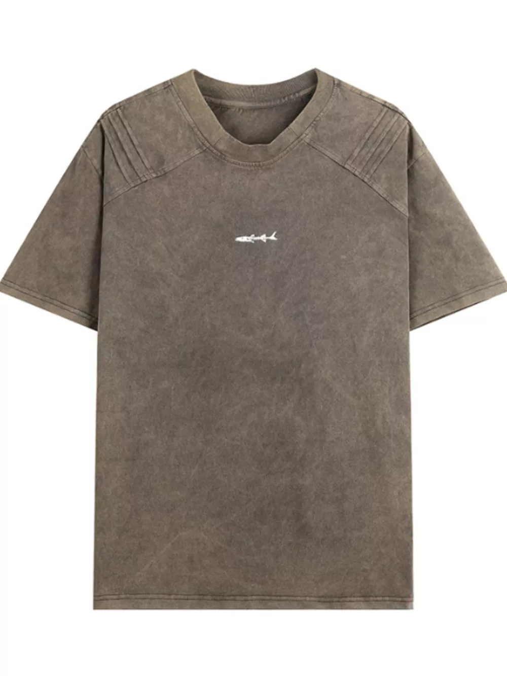 Men's Plus Size Round Neck Short Sleeve T-Shirt, image 7