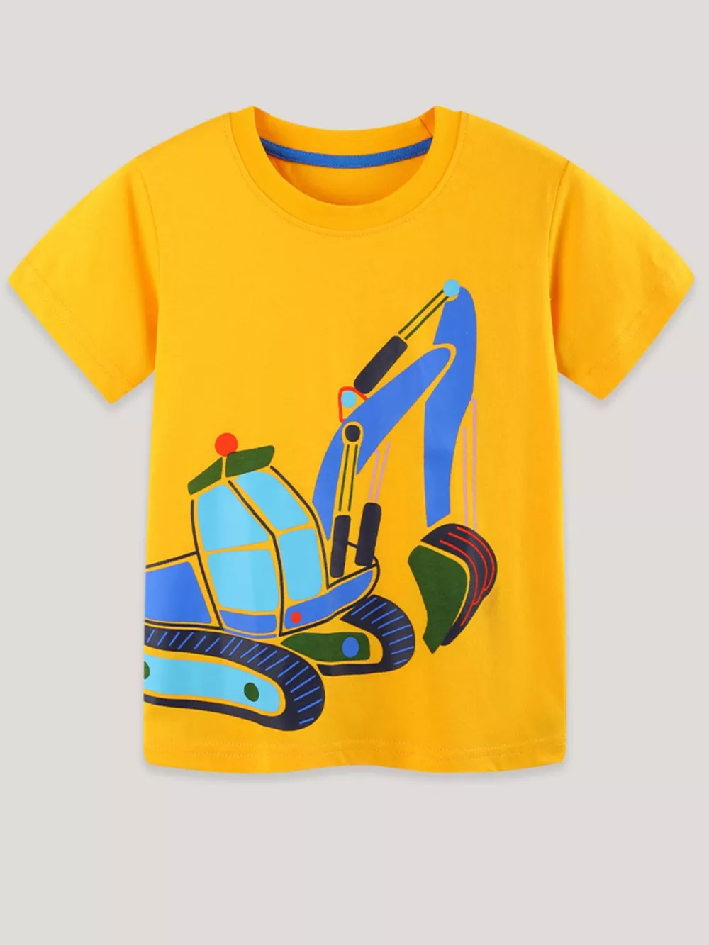 Children's Excavator Short Sleeve Tee, image 2
