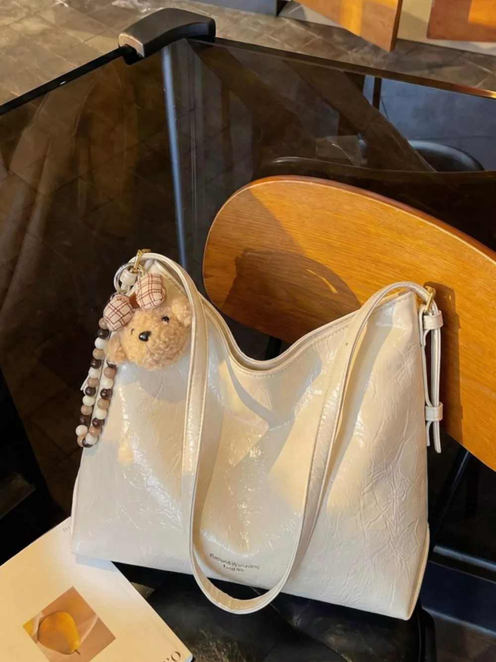 PU Leather Shoulder Bag, image 8