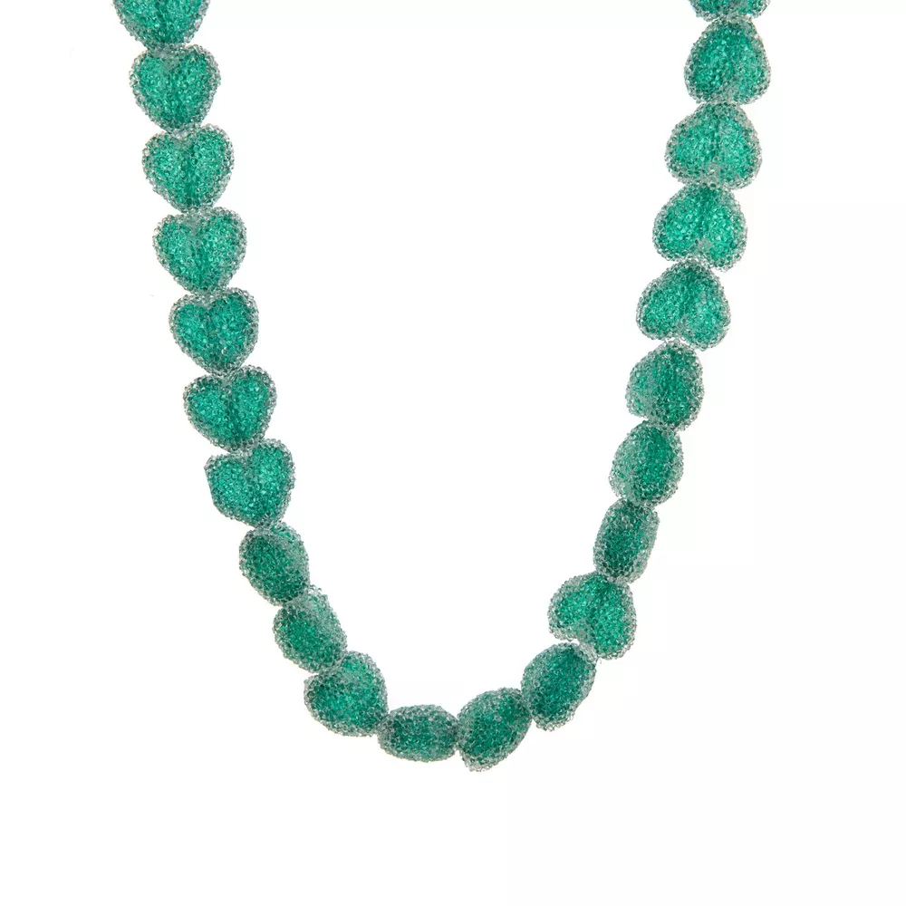 Colorful Resin Heart Necklace, image 20