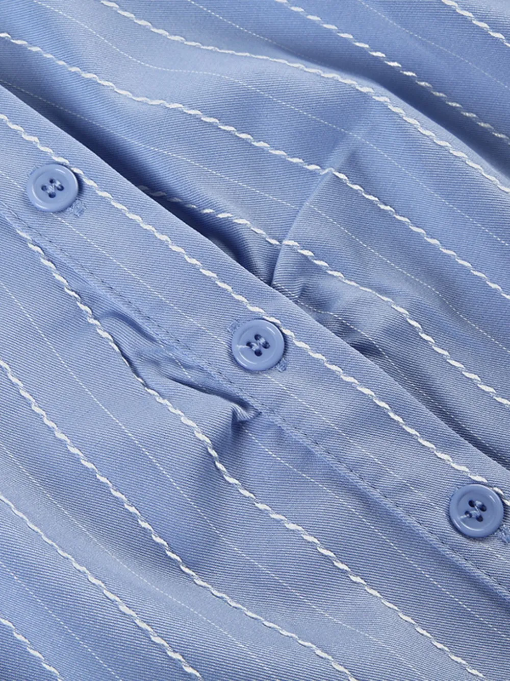 Striped Button-Down Collared Neck Shirt, image 25