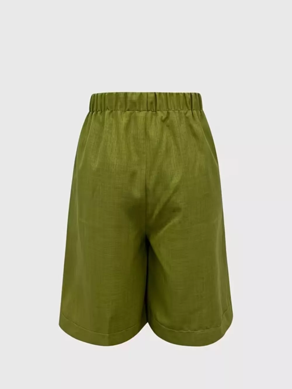 High-Waisted Drawstring Shorts, image 4