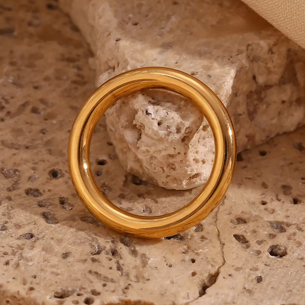 Stainless Steel Zircon Ring 3 Piece Set, image 7