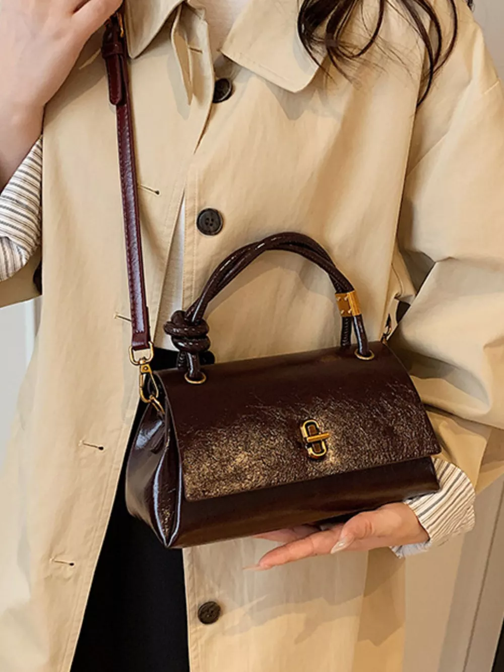 Top Handle Crossbody Bag, image 2