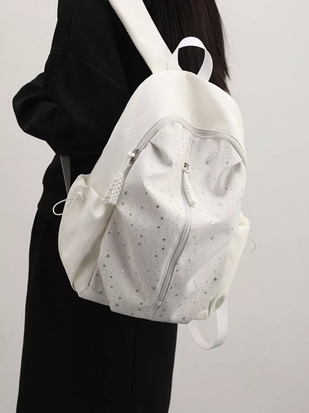 Star Nylon Backpack Bag, image 5