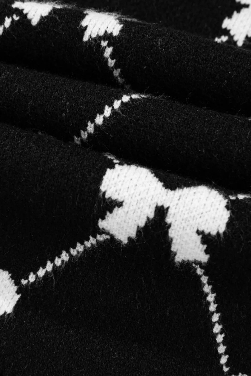 Bow Half Zip Sweater Vest, image 2