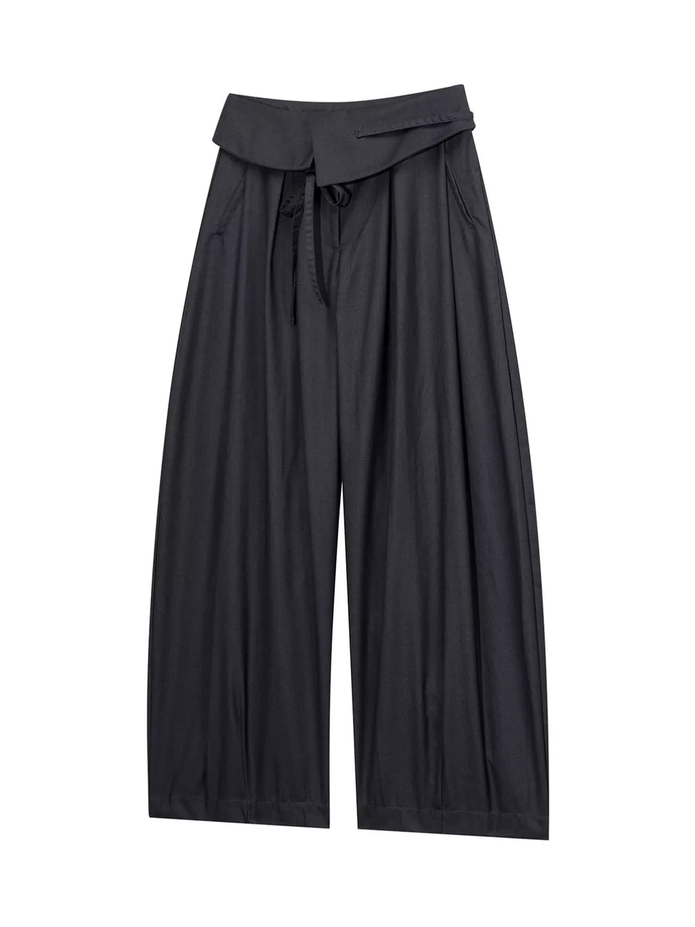 Men's Wide Leg Drawstring Pants, image 2