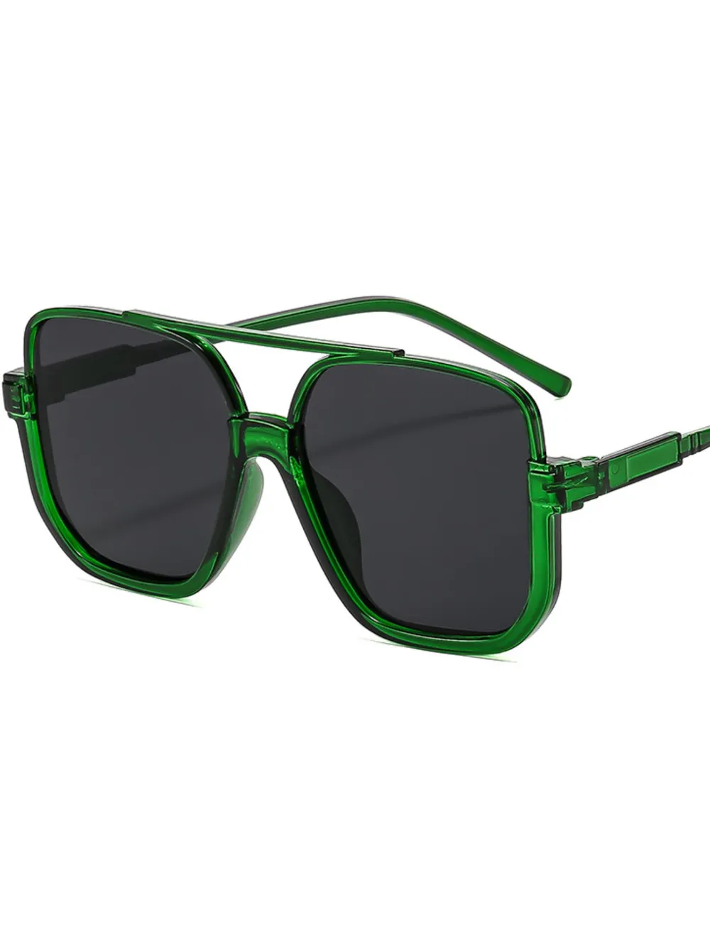 Oversized Square Frame Fashion Sunglasses, image 2