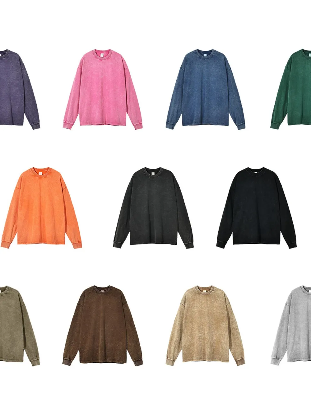 Men's Oversized Long Sleeve T-Shirt, image 5
