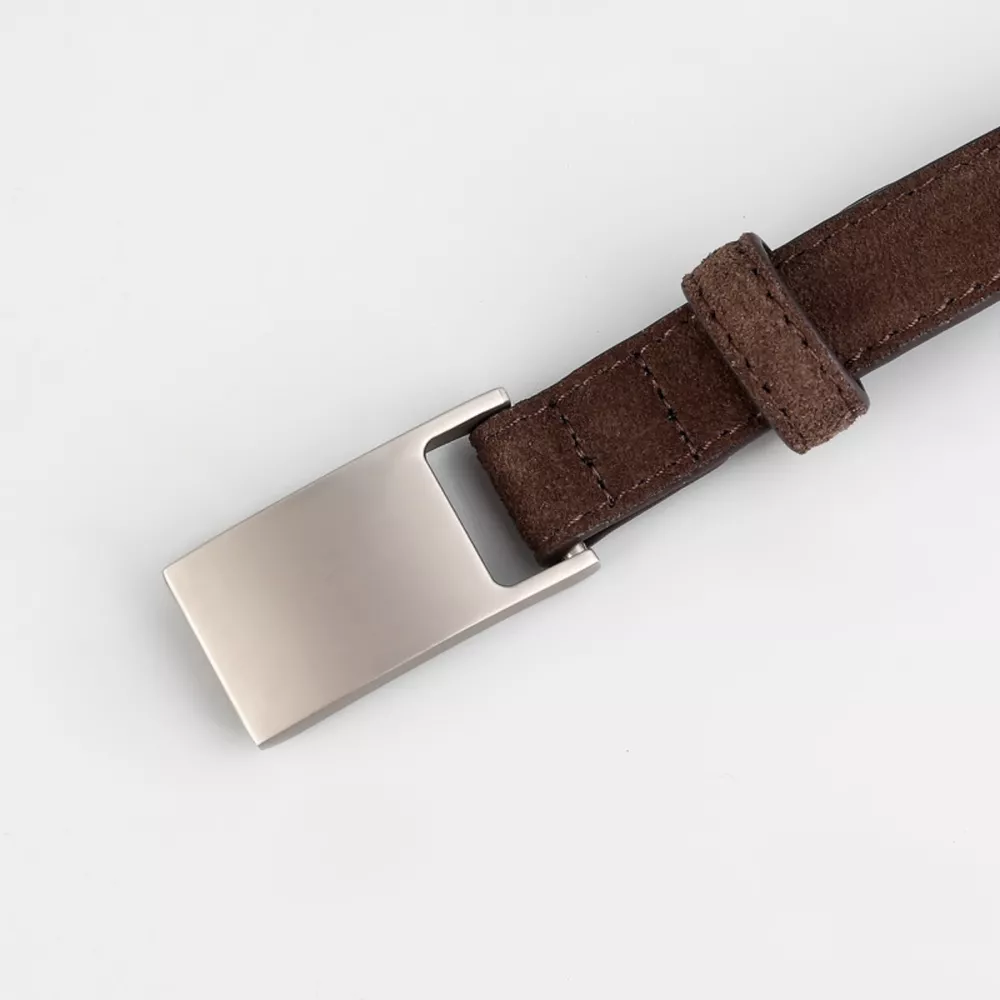 Silver Buckle Skinny Belt, image 5