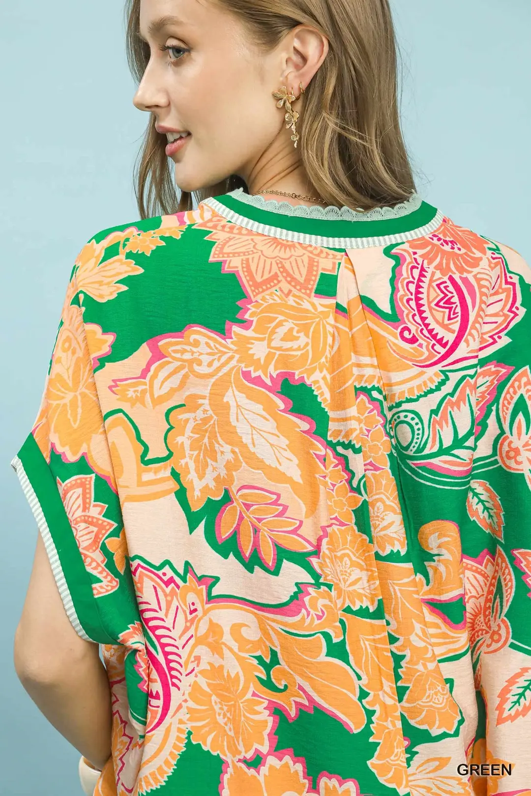 Abstract Print Oversized Top, image 5