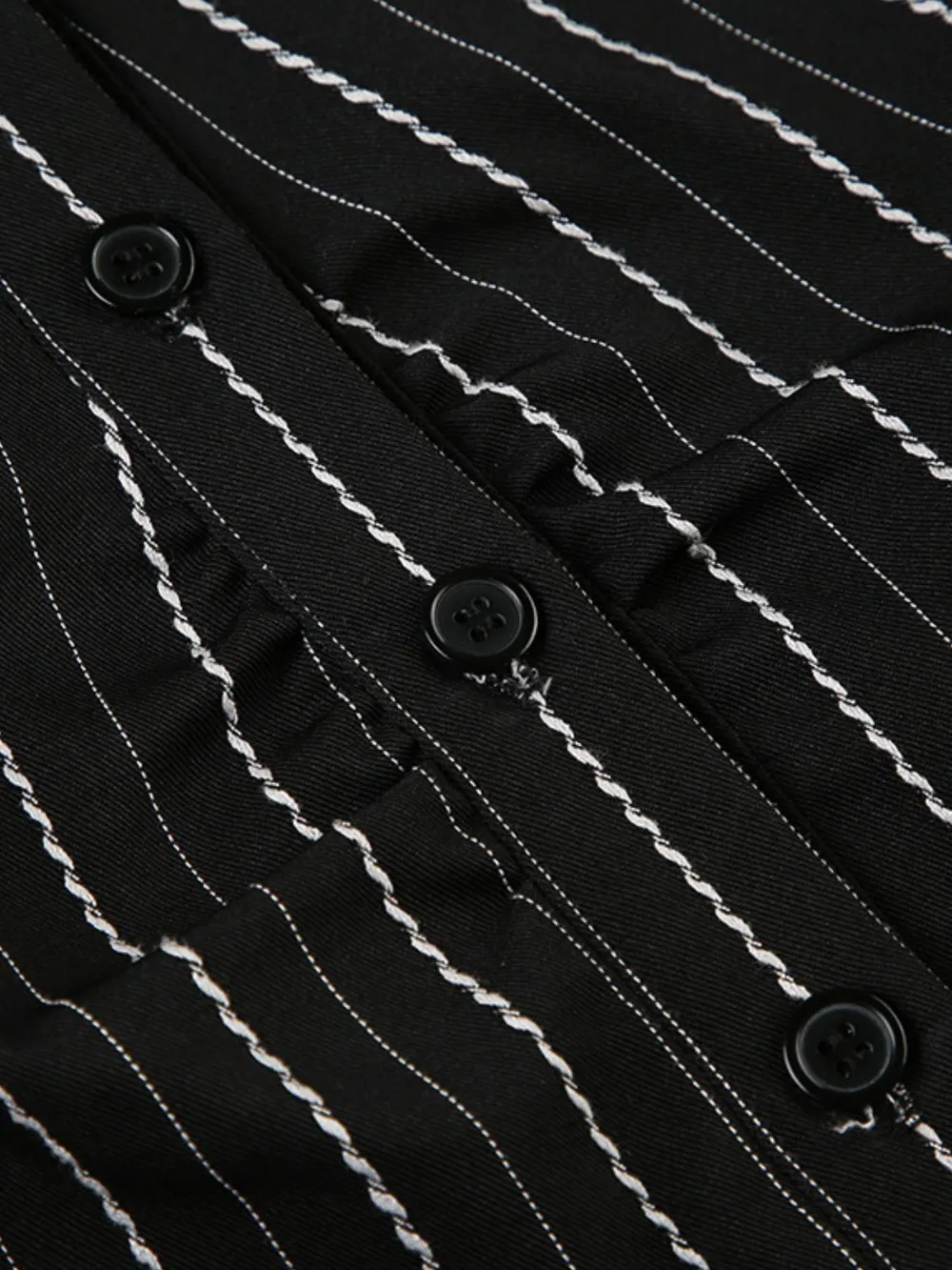 Striped Button-Down Collared Neck Shirt, image 30