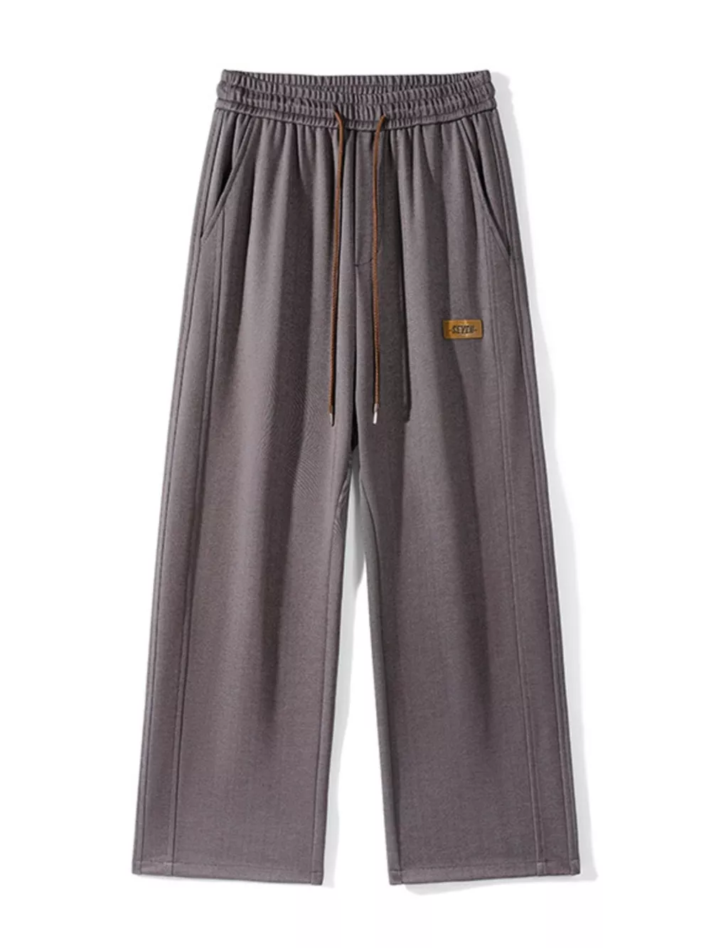 Men's Plus Size Casual Loose Fit Drawstring Pants, image 9