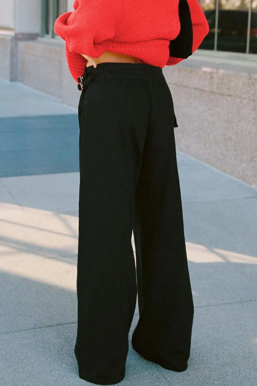 Wide Leg Jeans with Pockets, image 4