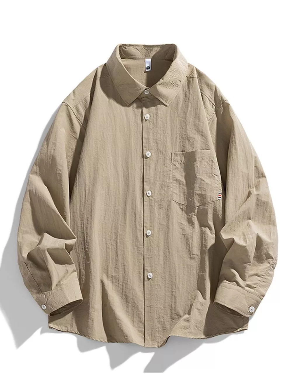 Men's Plus Size Lightweight Button-Down Shirt, image 5