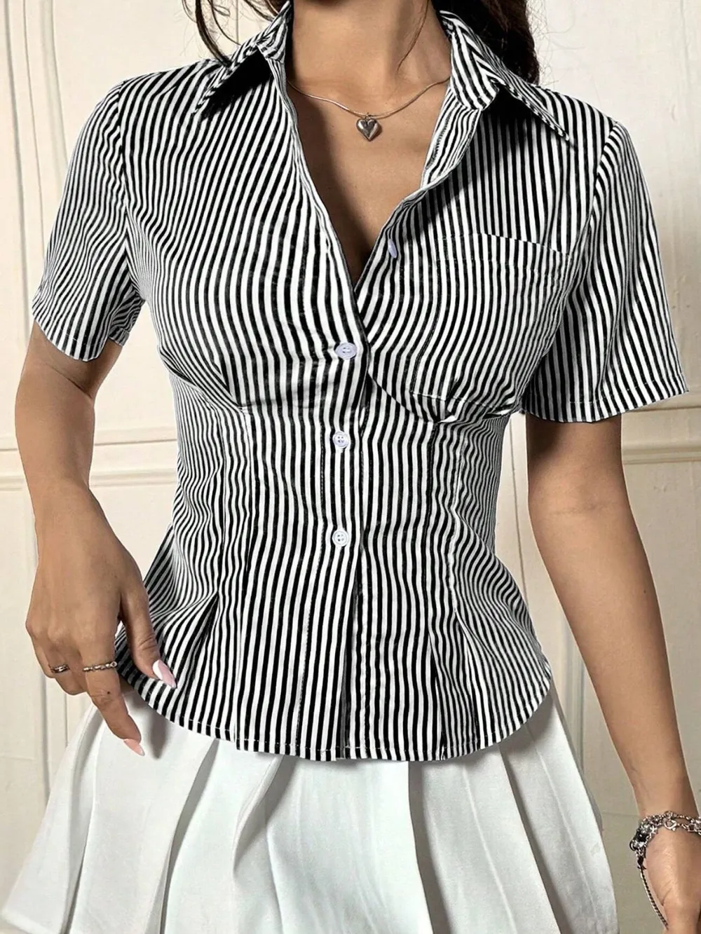Button Down Short Sleeve Shirt, image 3