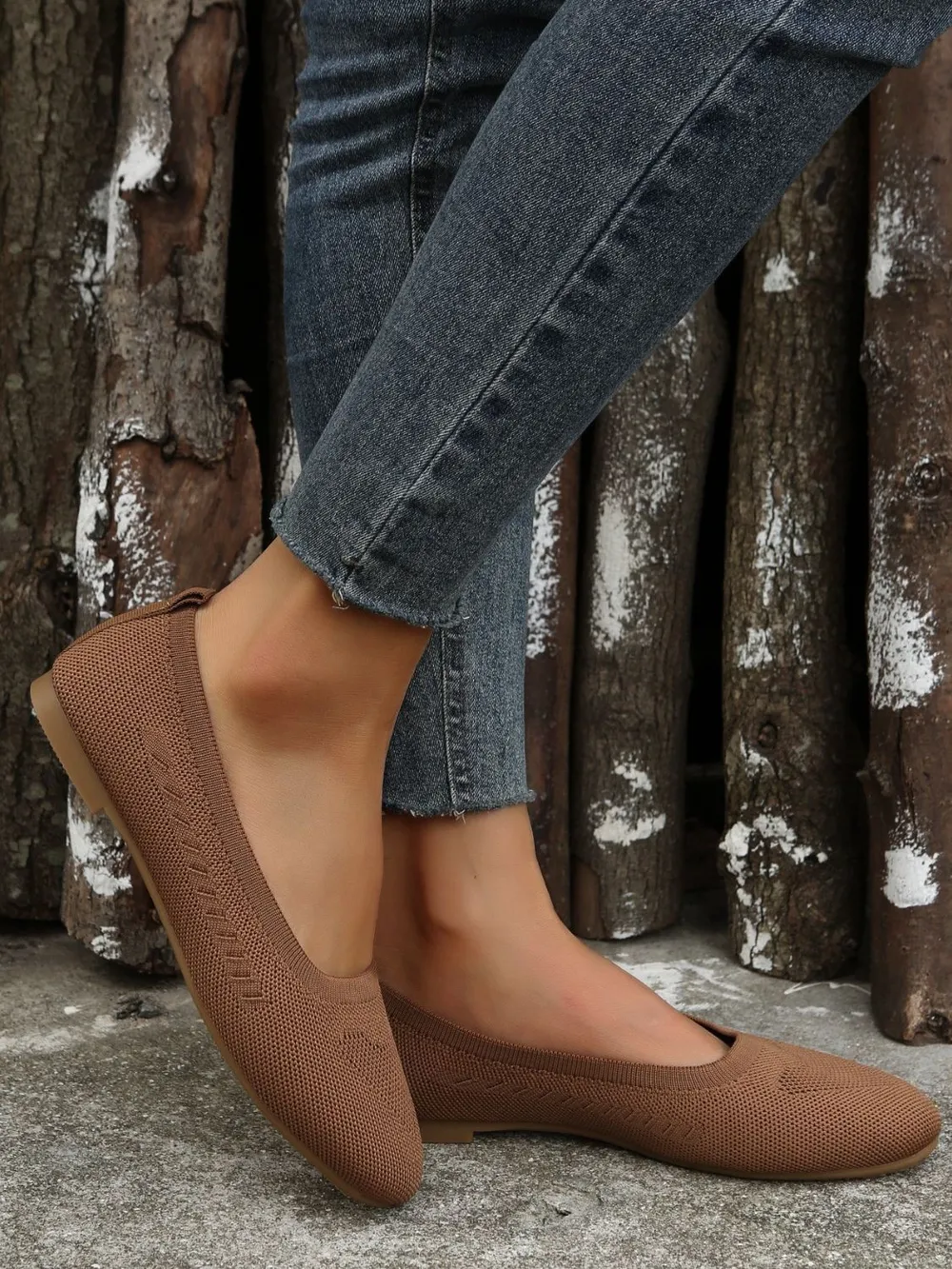 Polyester Flat Slip-Ons, image 8